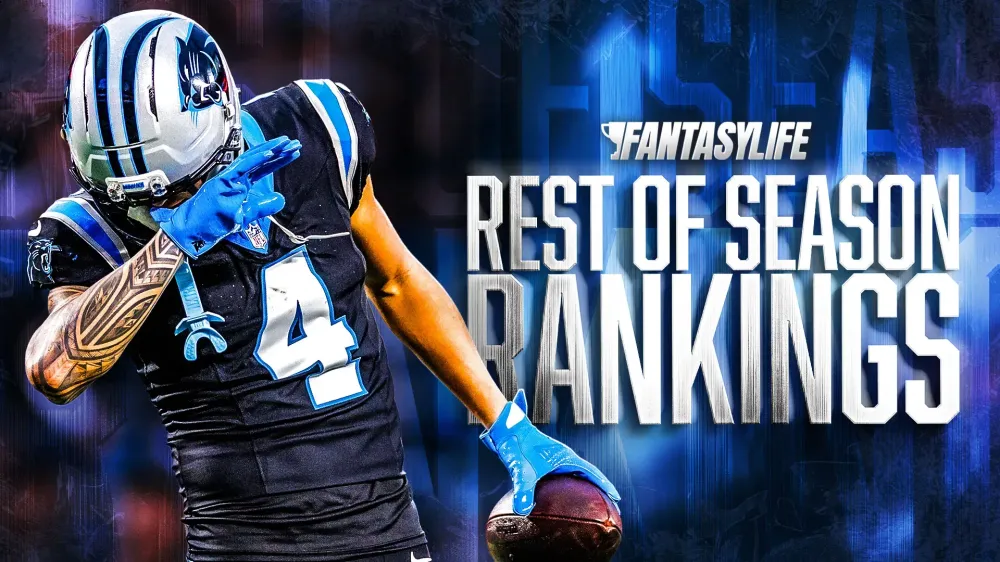Rest-Of-Season Fantasy Football Rankings: Tetairoa McMillan Rises, Dalton Kincaid Falls