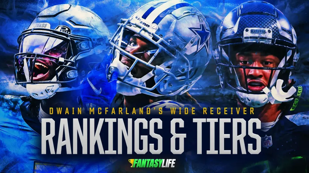 Wide Receiver Rankings and Tiers For Fantasy Football 2025: Ja'Marr Chase, CeeDee Lamb, and More