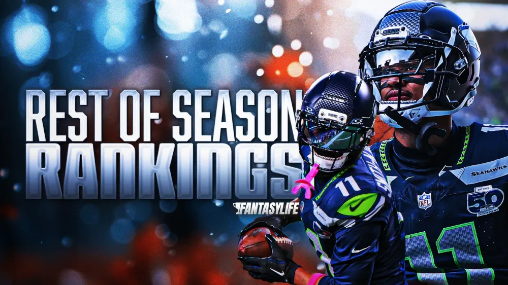 Rest-of-Season (ROS) Fantasy Football Rankings: Parker Washington Rises, Matthew Golden Falls