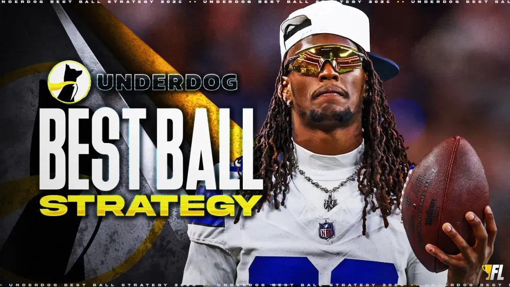 Zero-RB Best Ball Mock Draft: Is It A Viable 2026 Strategy On Underdog?