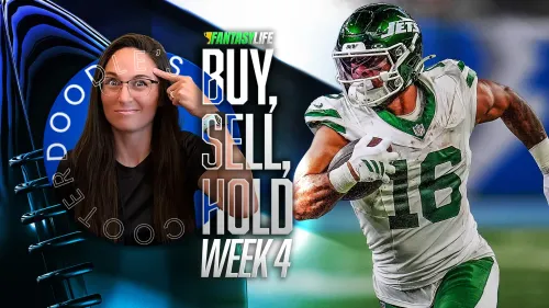Buy, Sell, Hold for Fantasy Football Week 4: Final Call on Kenyon Sadiq