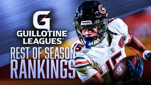 Guillotine Leagues™ Rankings For Startup Leagues Ahead of Week 3: All-In On Rome Odunze
