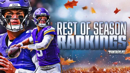 Week 10 Rest-of-Season Rankings: J.J. McCarthy, Jaxson Dart, and Other Rising and Falling QBs