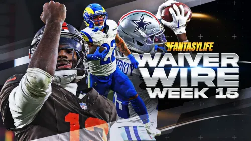 Week 15 Waiver Wire Pickups For Fantasy Football: Shedeur Sanders, Jaylen Wright and More