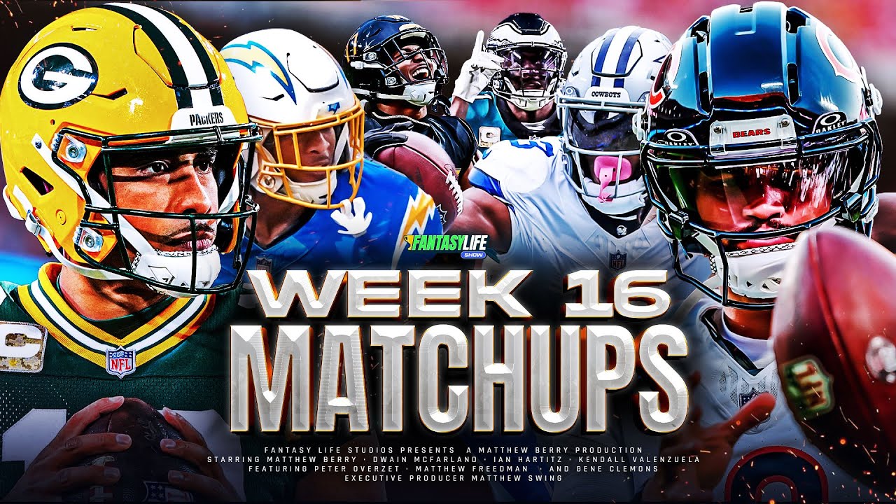Breaking Down Every Week 16 Matchup for Fantasy Football