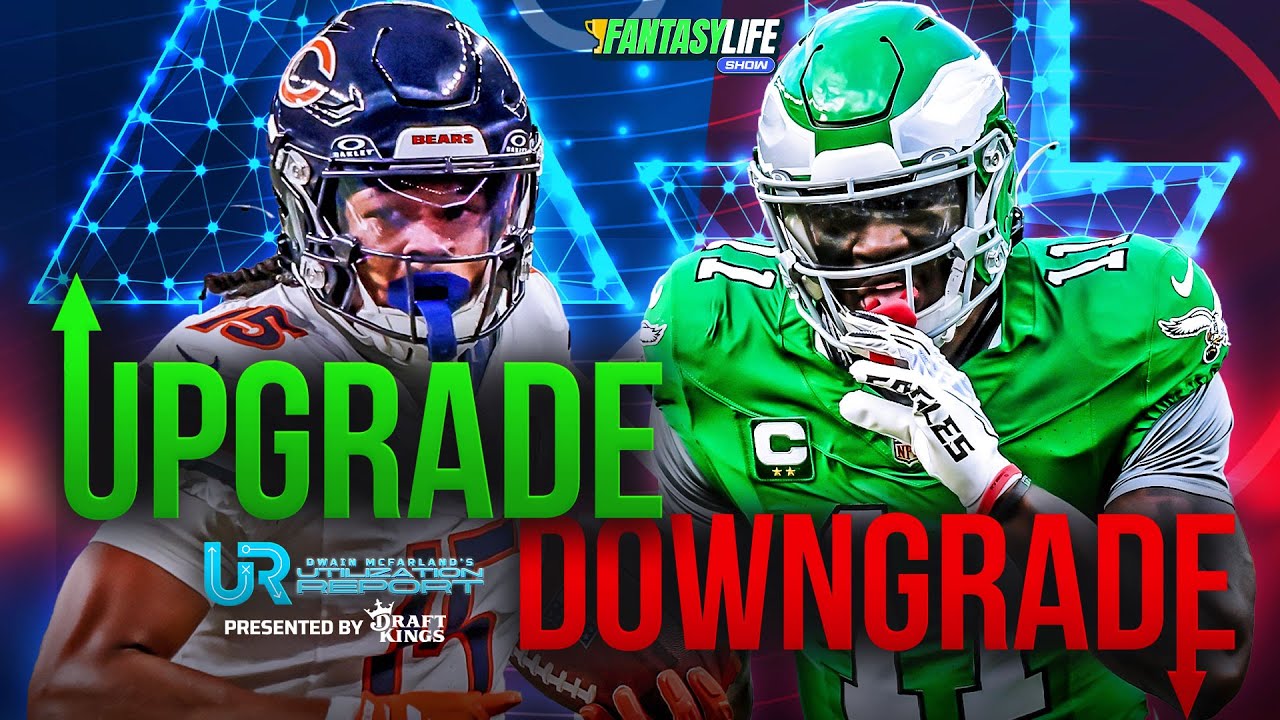 Upgrades & Downgrades for Week 3 Fantasy Football (Utilization Report)
