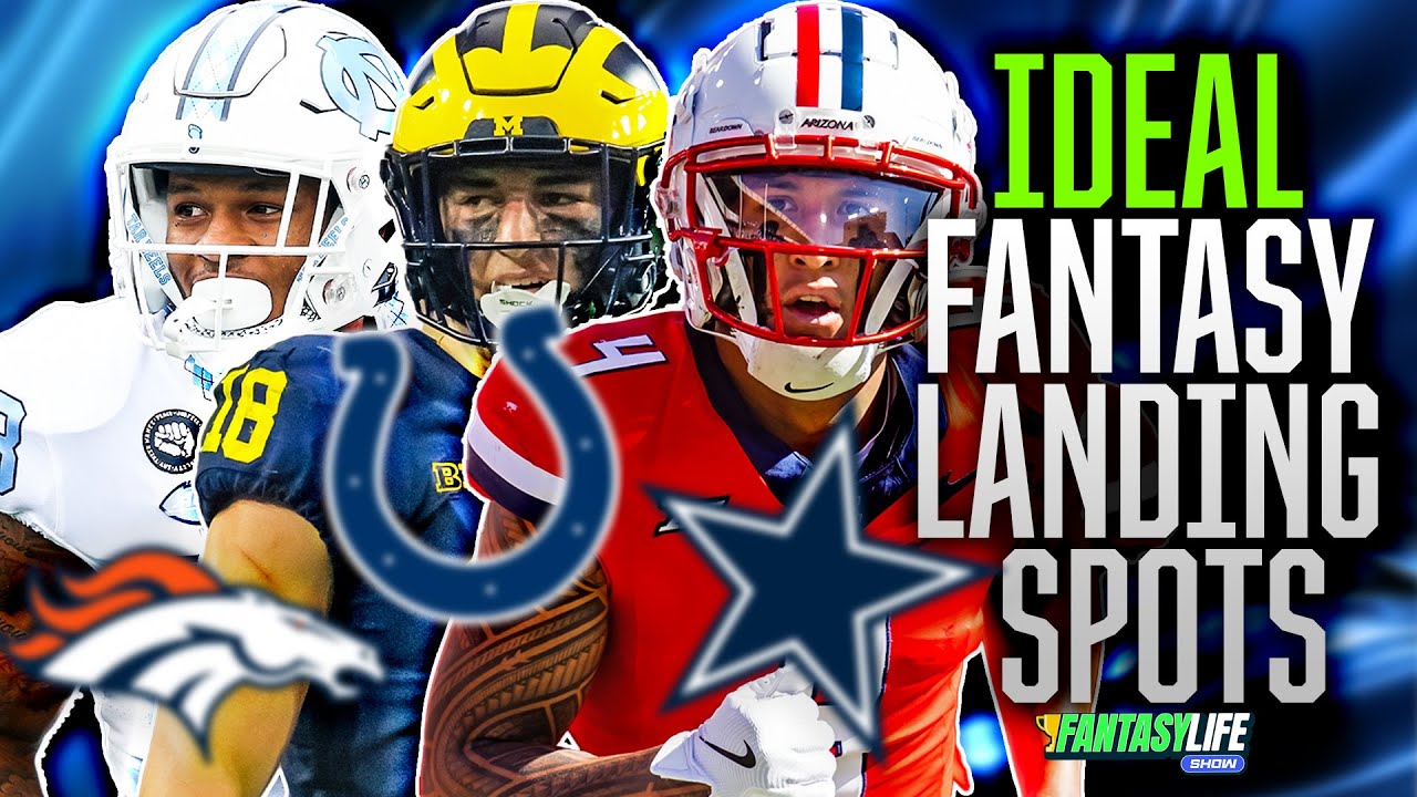 Ideal Rookie Landing Spots for 2025 Fantasy Football | 2025 NFL Draft