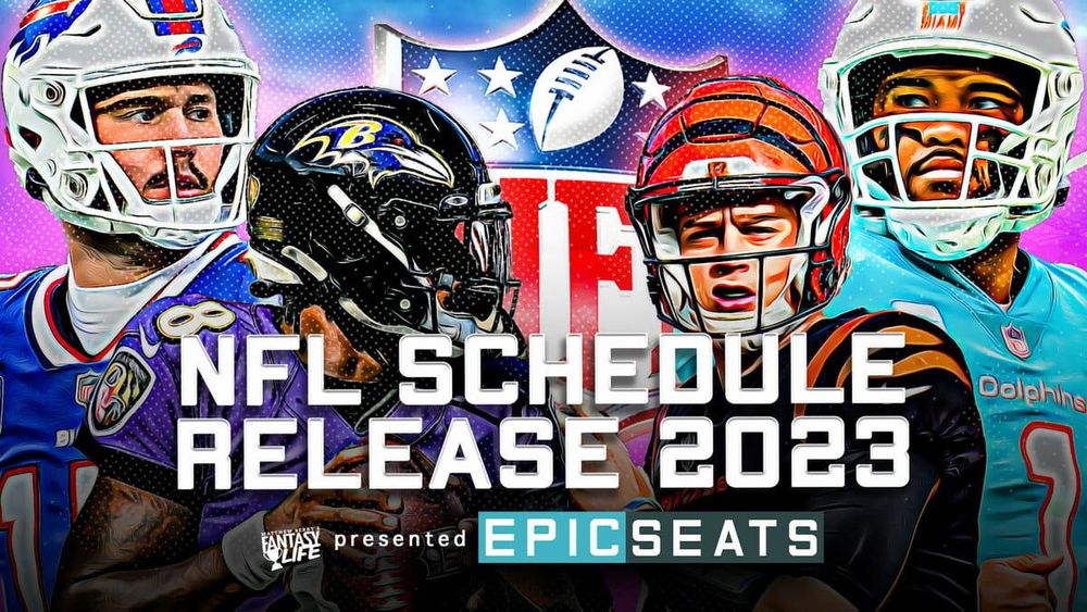 š 2023 NFL Schedules are LIVE