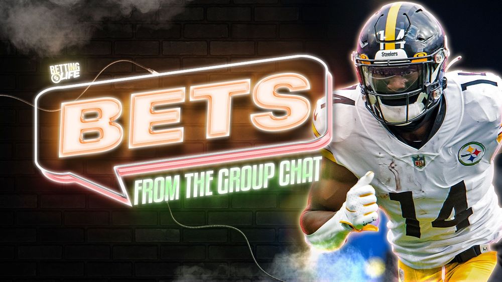 Bets from the Group Chat Week 12. Trust in George Pickens.