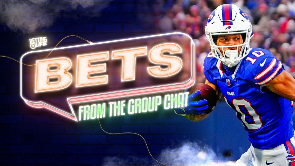 Divisional Round Bets from the Group Chat. Ladder up a Bills WR.