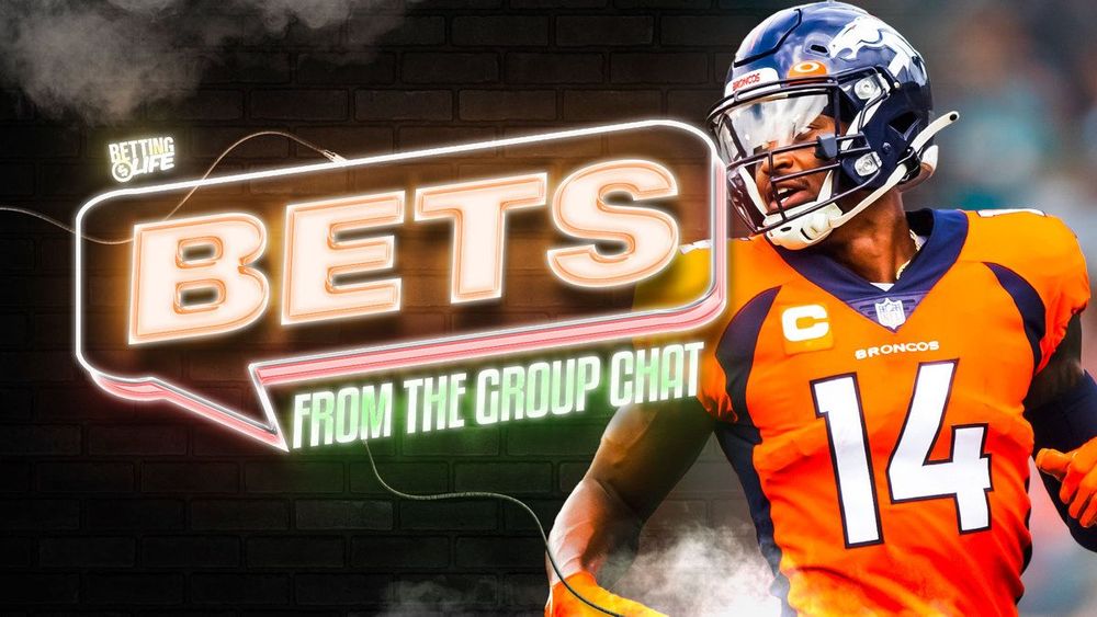 Bets from the Group Chat Week 14. All in on Courtland Sutton.