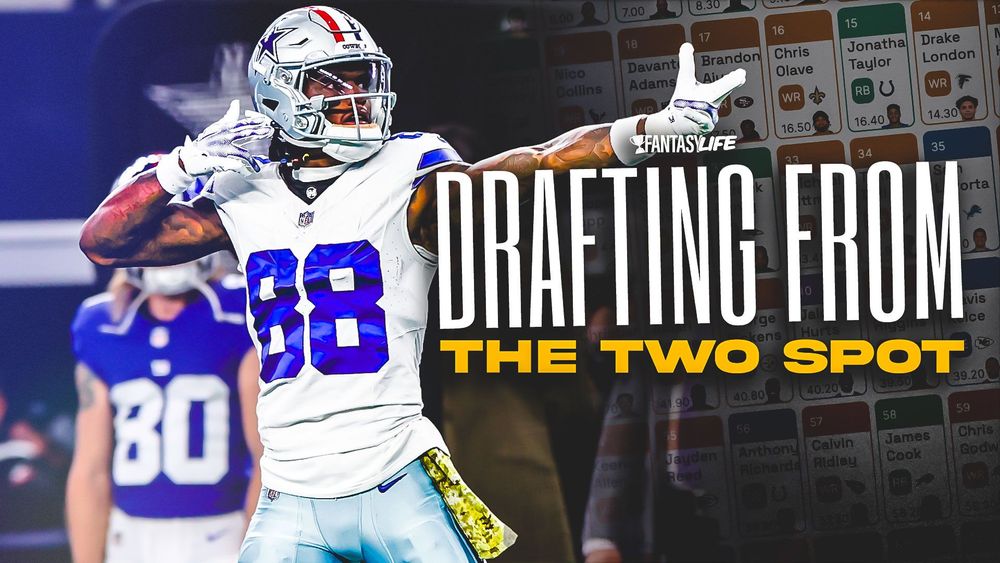 Drafting from 1.02: Optimal fantasy draft strategy with the No. 2 pick