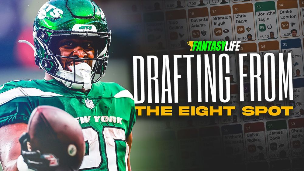 Drafting from 1.08: Optimal fantasy draft strategy with the No. 8 pick