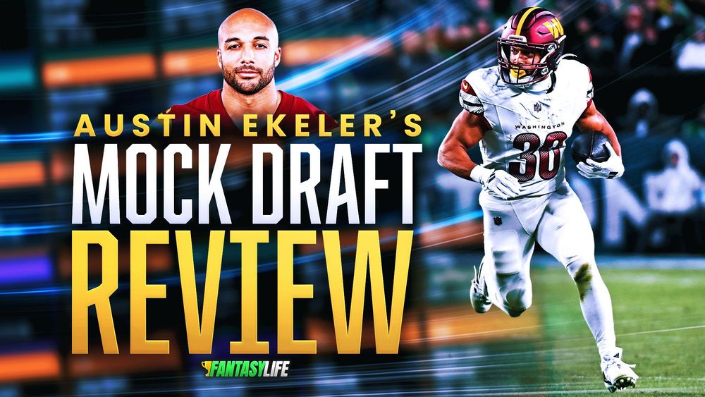 Austin Ekeler Reviews Our Mock Draft: Love For Omarion Hampton, a Saints Sleeper, and More