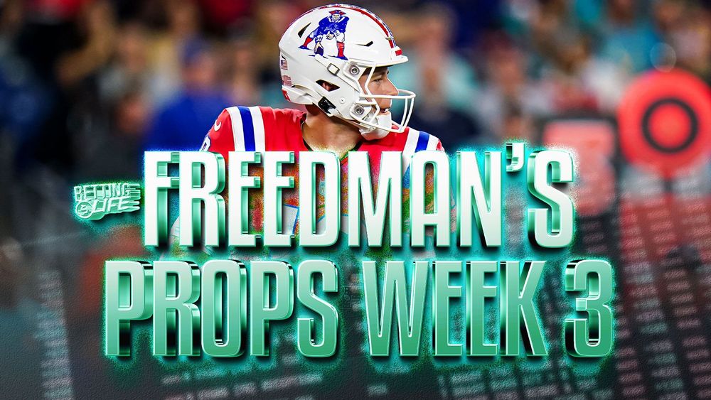 Freedman's Props. Best Player Prop Bets for Week 3