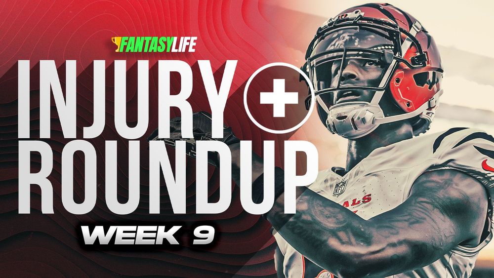 Fantasy Football Injury News Week 9: Tee Higgins, Tyrone Tracy, and More