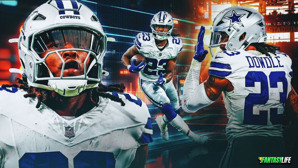 Week 15 Fantasy Football Rankings Risers and Fallers: Rico Dowdle Ascends