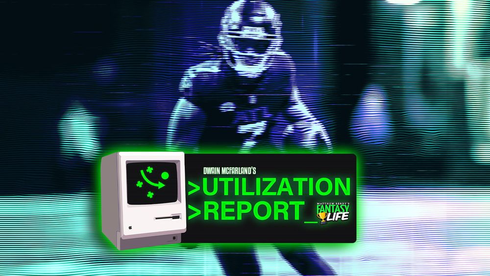 The Utilization Report. Fantasy Takeaways from Week 1.
