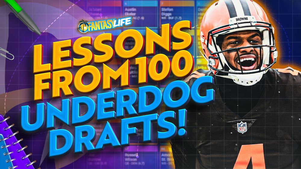 Best Ball Strategy. Lessons From Over 100 Underdog Drafts.