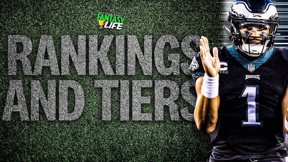 Fantasy Football Rankings & Tiers. Divisional Round