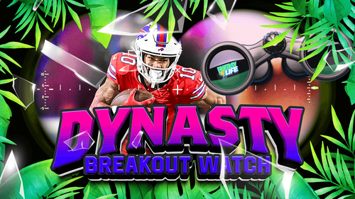Week 9 Dynasty Breakout Watch. Stash this Bills WR.