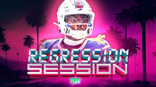 Regression Session Week 16. Bank on a Stefon Diggs Bounceback.