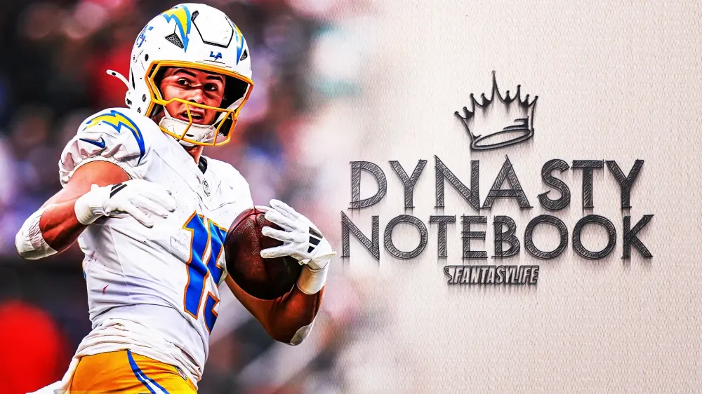 Week 10 Dynasty Notebook: Updated Dynasty Rankings On Second-Year Players