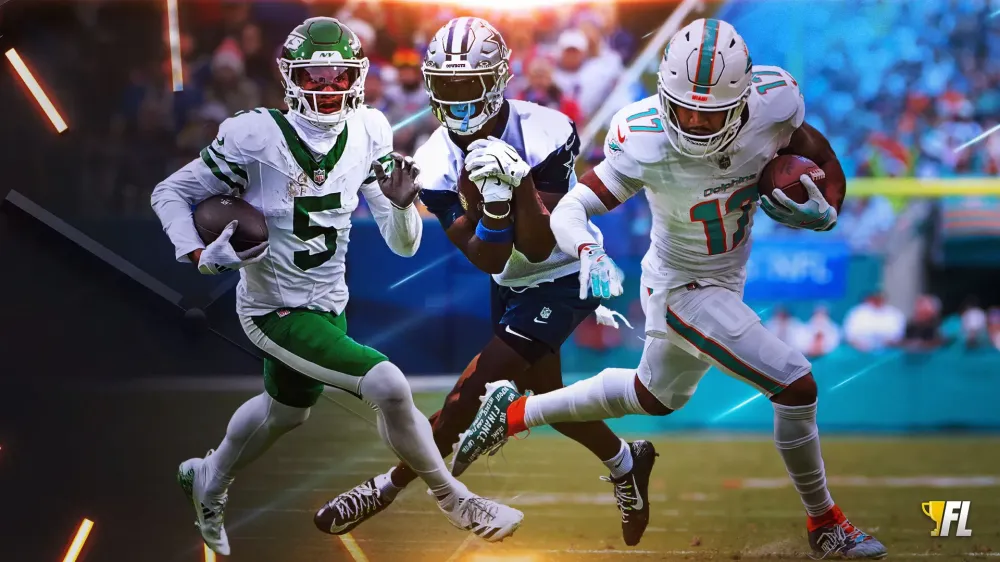Late Breakout Wide Receiver Candidates: Garrett Wilson, Jaylen Waddle, and More
