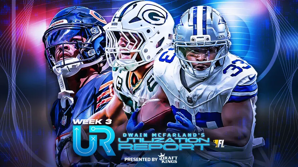 Fantasy Football Takeaways: Rome Odunze Breakout Headlines Utilization Report Ahead of Week 3