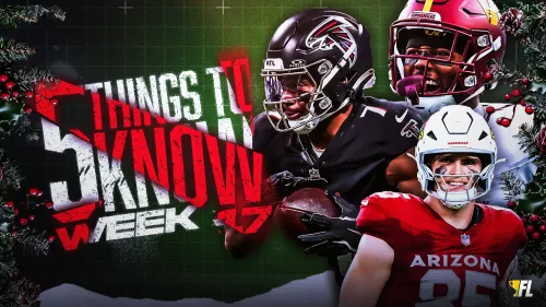 5 Things To Know For Week 17: A Trey McBride Bounceback, RB Usage Report and More