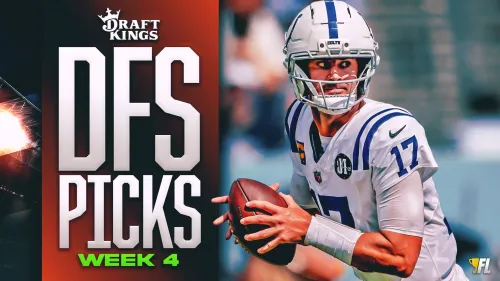 Week 4 DraftKings NFL DFS Picks: Josh Allen, Daniel Jones Stacks and More
