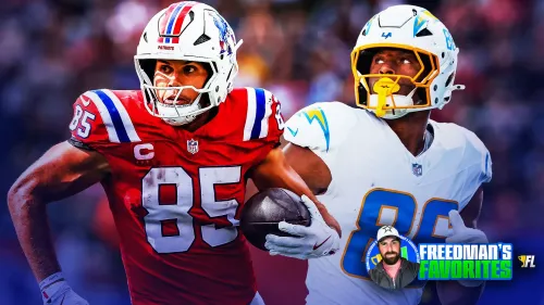 Week 4 TE Rankings: Hunter Henry, Oronde Gadsden and More Freedman's Favorites