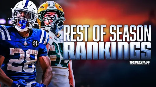 Rest-of-Season Fantasy Football Rankings: Jonathan Taylor and Tucker Kraft Lead The Way In Week 9