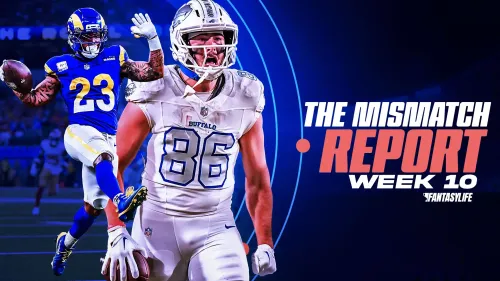 Week 10 Fantasy Football Mismatch Report: Kyren Williams and Jared Goff Face Big Advantages