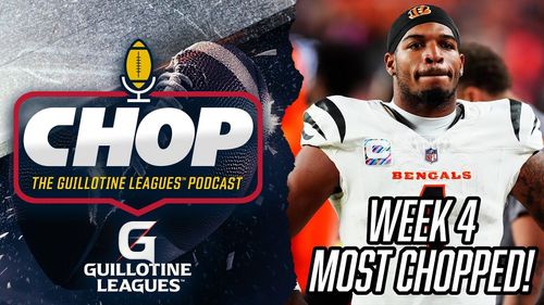 Most Chopped Players in Week 4 Guillotine Leagues™ (and What to Bid on Them!)