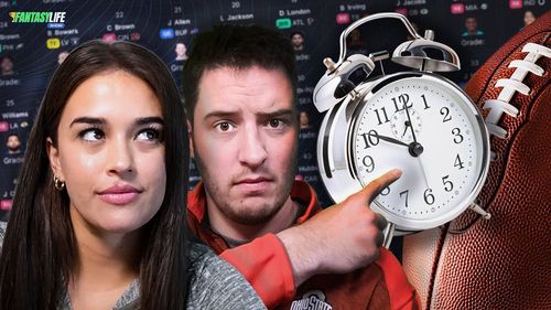 Drafting a Fantasy Football Team in the 11th Hour