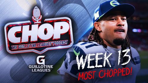 Most Chopped Players in Week 13 Guillotine Leagues™ (and What to Bid on Them!)