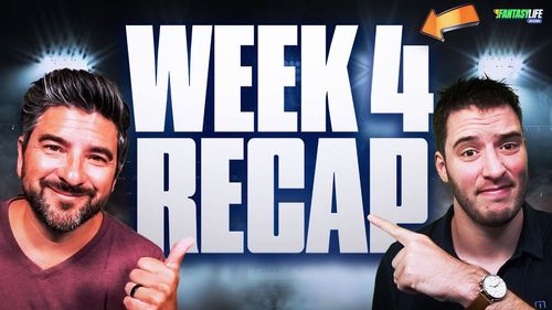 Fantasy Breakdown of EVERY NFL Week 4 Game (INSTANT ANALYSIS!)