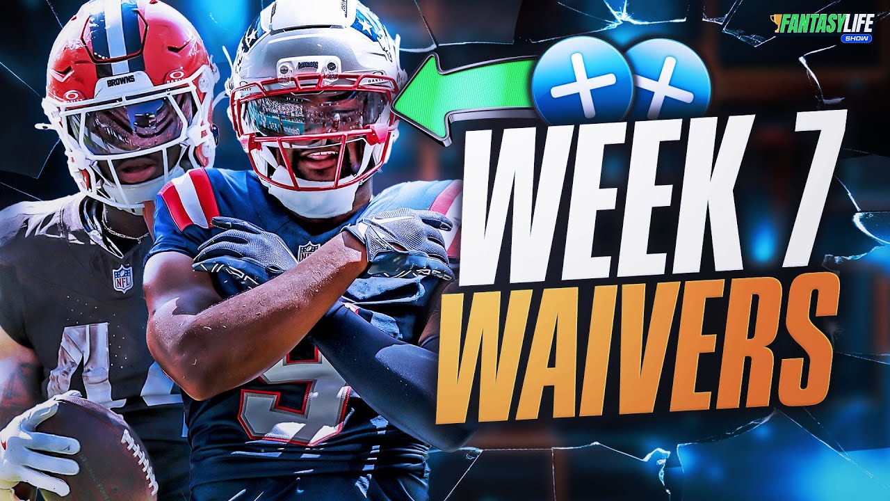 Week 7 Adds for Fantasy Football