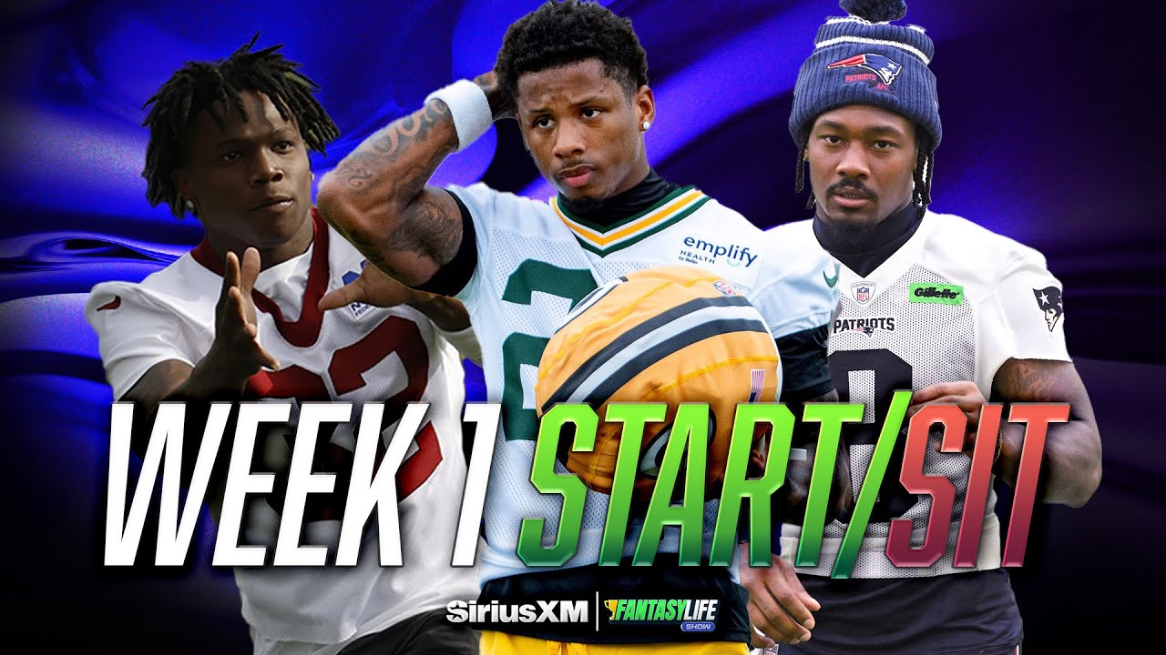 Start/Sit for Week 1 of 2025 Fantasy Football