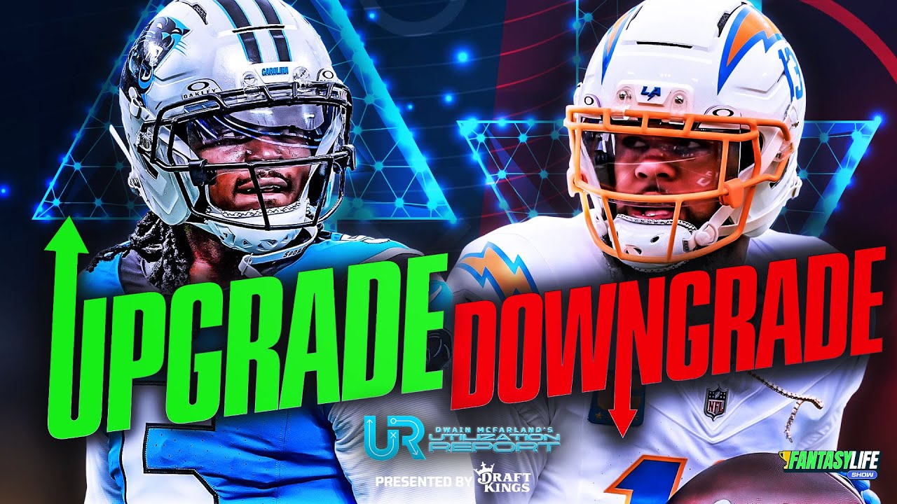 Upgrades & Downgrades from Week 9 Fantasy Football (Utilization Report)